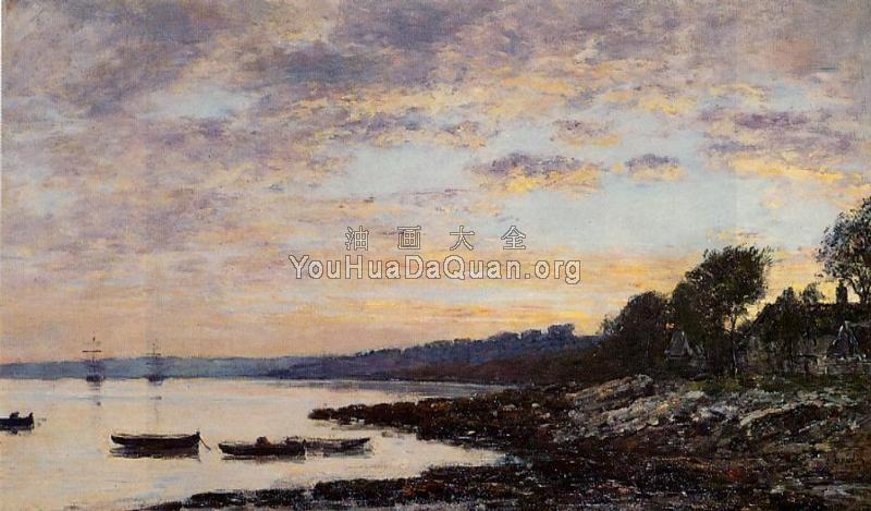 Brest, the Harbor - 尤金·布丹